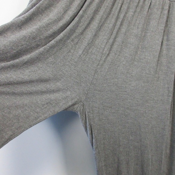 Slightly Buddha Harem Pants Women L Gray Bamboo Blend Lounge Casual Comfy 342 - Picture 6 of 12